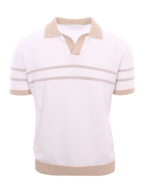 striped skipper polo LA BOTTEGA DEL CASHMERE | 87153416